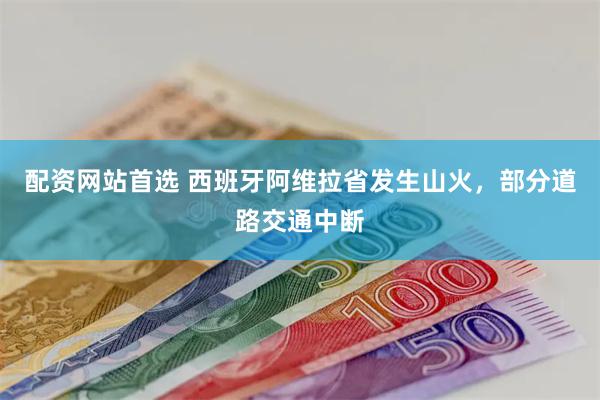 配资网站首选 西班牙阿维拉省发生山火，部分道路交通中断